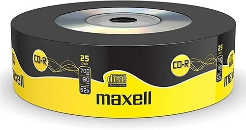 Maxell recordable 25 - recordable, pack