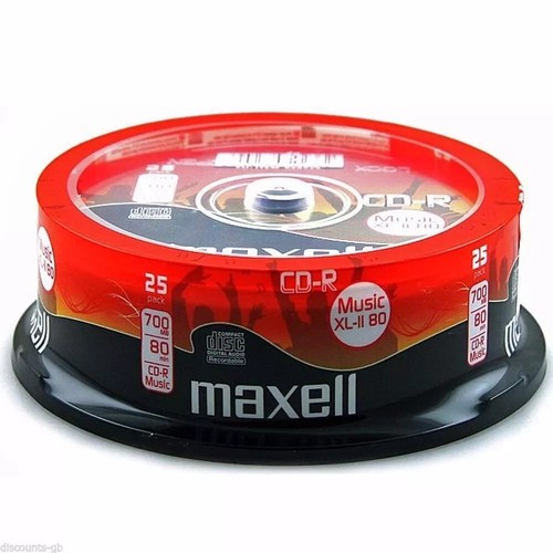 Maxell 80 mins - 25, x