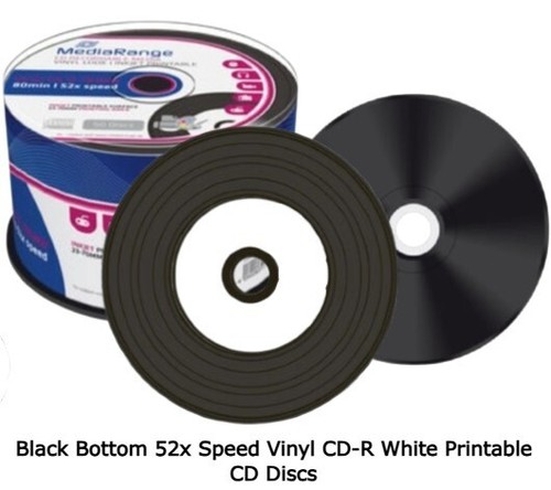 Black bottom vinyl 52x - vinyl,