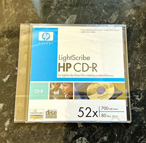 Lightscribe 700mb 52x - lightscribe, cd-r
