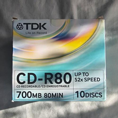 Tdk r80 recordable - tdk,