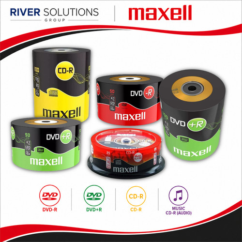 Maxell blank dvd - blank, cd-r