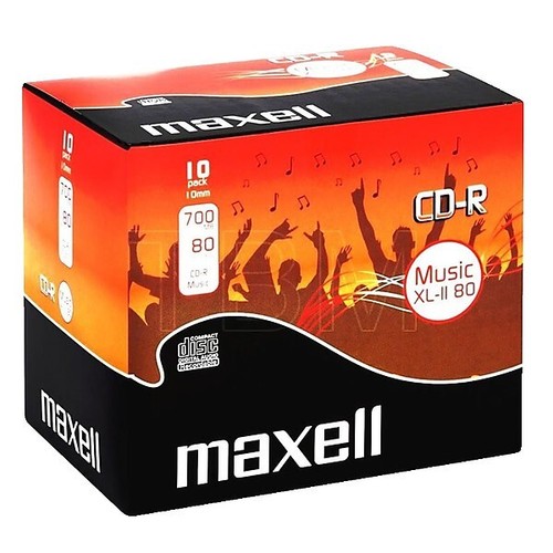 Maxell music audio - 10, cd-r