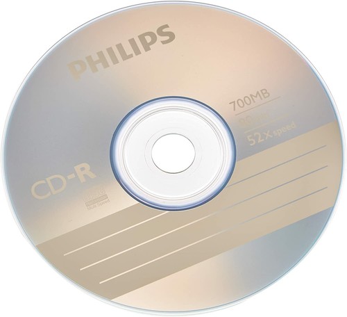 Philips recordable cd s - cd-r, cd's