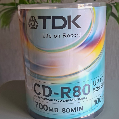 Tdk r80 r recordable - tdk,
