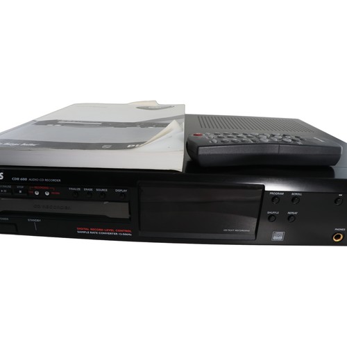Philips cdr600 audio - philips, cd