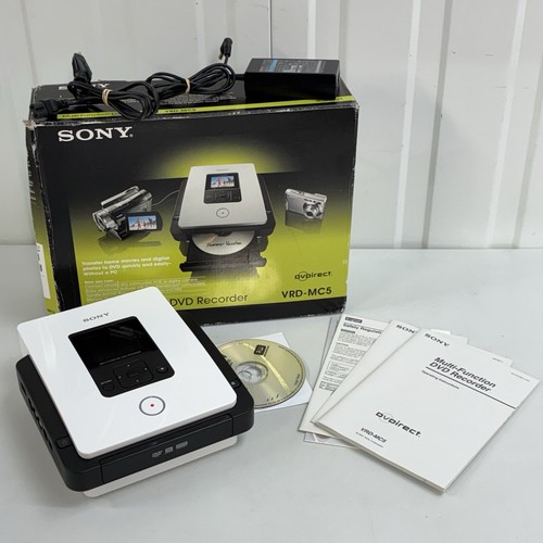Sony vrd mc5 dvd recorder - vrd-mc5,