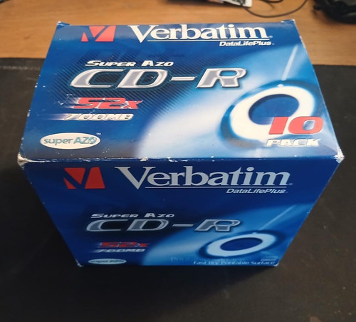 Verbatim 700mb 52x - cd-r,