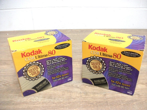 Kodak ultima 10 pack - cd-r,