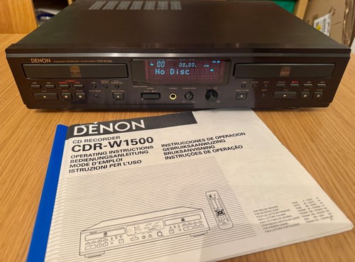 Denon cdr w1500 - denon, cdr-w1500