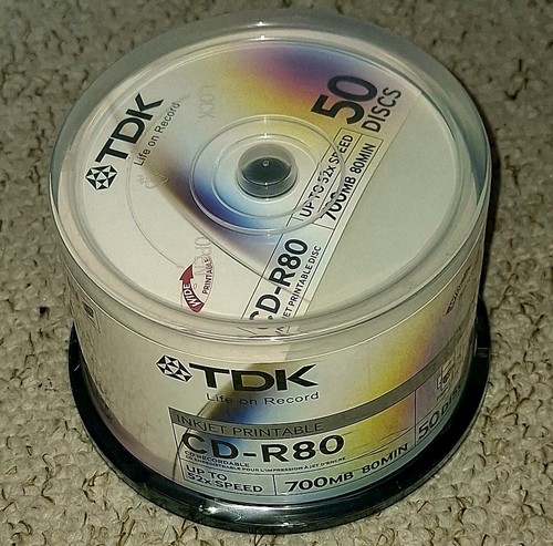 Tdk r80 700mb 80 - 1,
