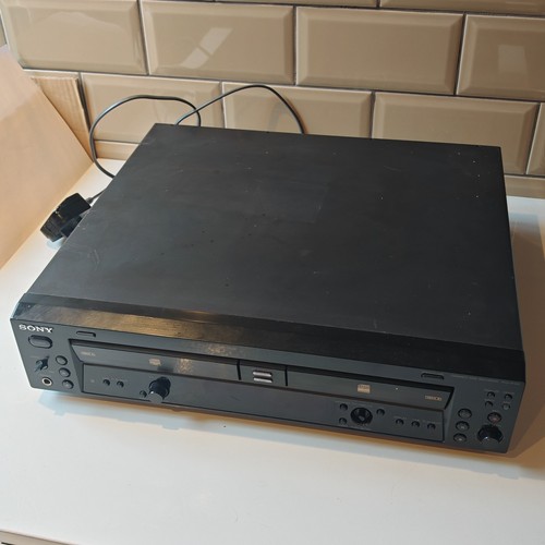 Sony rcd w100 - rcd-w100, dual